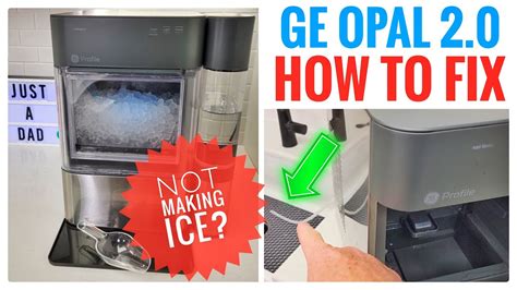 countertop ice maker leaking from bottom|GE Opal Ice Maker Leaking Water from Bottom